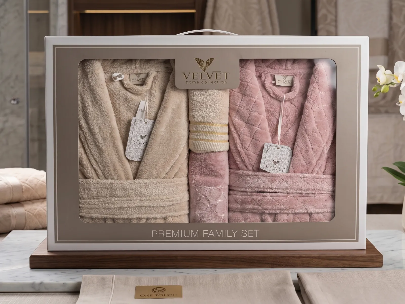 DUO Peignoir VELVET Home